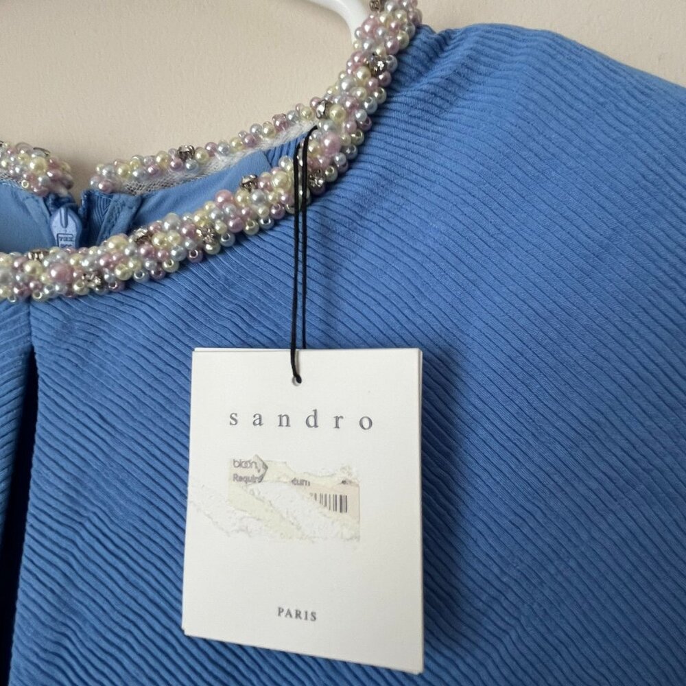 Sandro Light Blue Dress